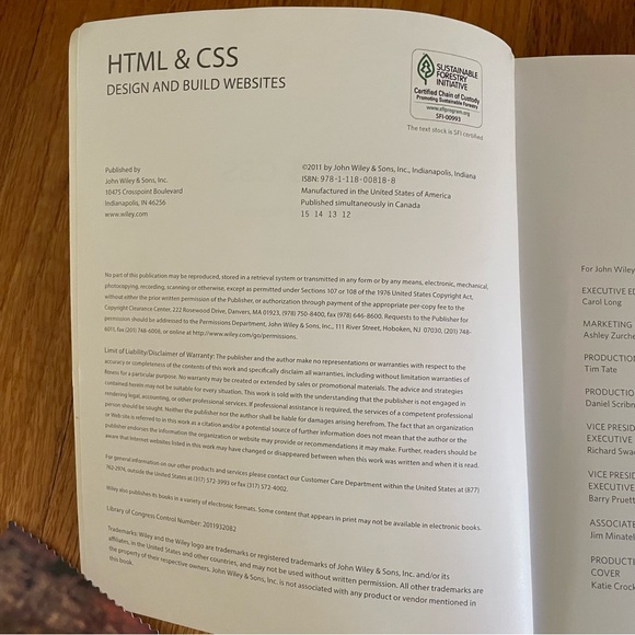 HTML&CSS Design and Build Websites - paperback book - Picture 5 of 9